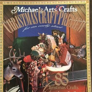 Christmas Craft - Michaels Arts & Crafts 1995 VGUC